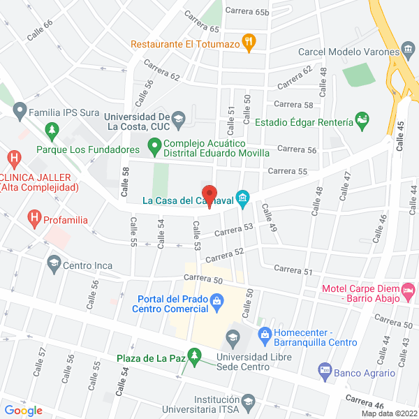 Map of Tecnicor E.U.