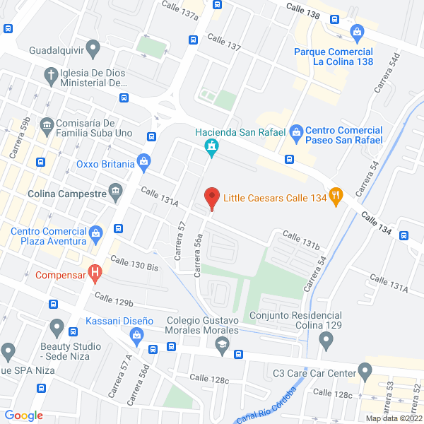 Mapa de Técnicos En Mecánica Automotriz