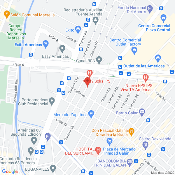 Mapa de Rhyno Blind Car Ltda.