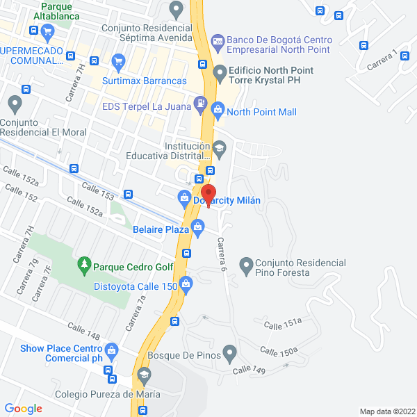 Mapa de Transportes Sival S.A.