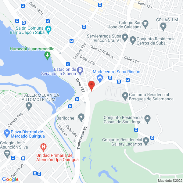 Mapa de Transportes Y Suministros Ruben S.A.S.