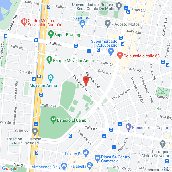 Mapa de Trasteos La Sabana