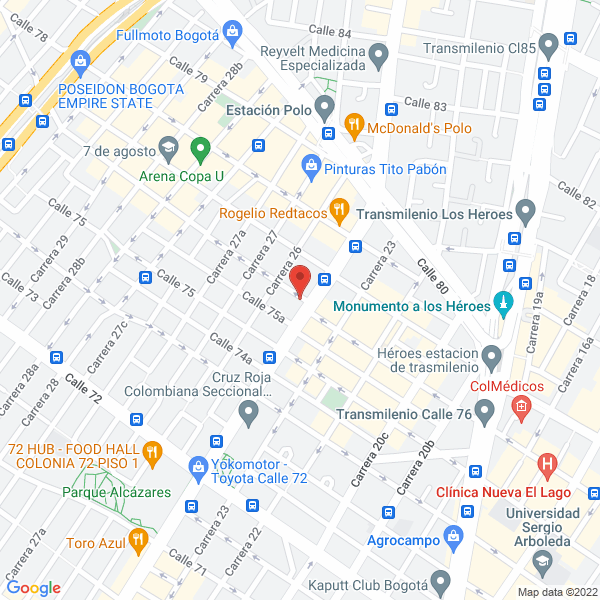 Mapa de Trazo Publicaciones Ltda