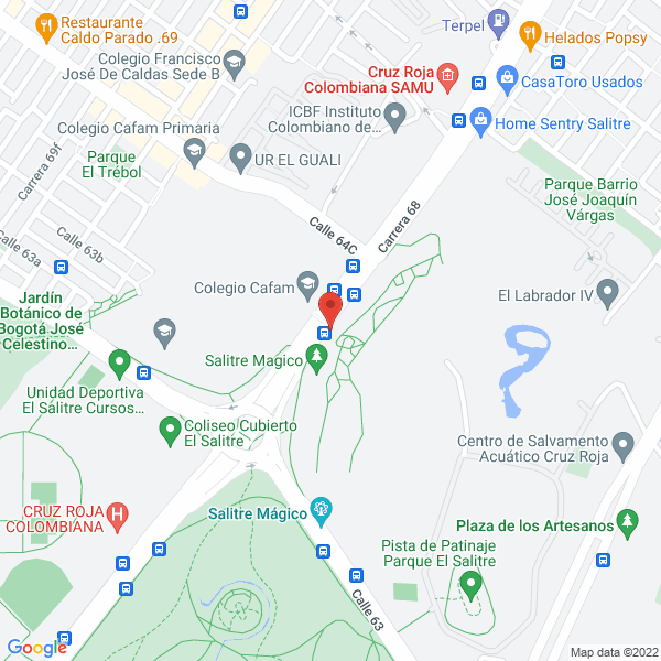 Mapa de Soccer City Fútbol Y Café