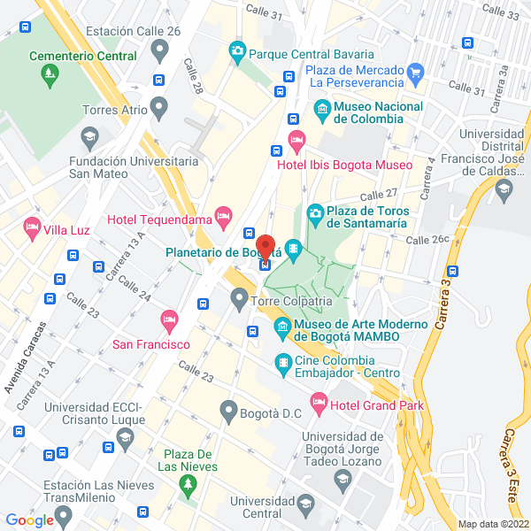 Mapa de Certicámara S.A.