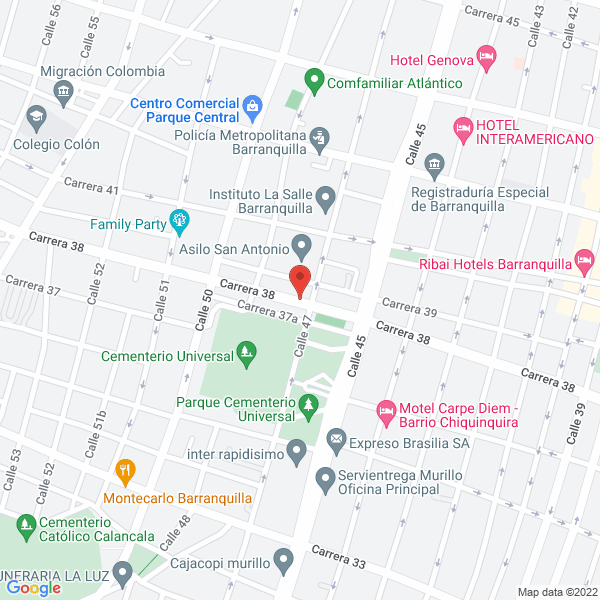 Map of Rectificadora La Precisión