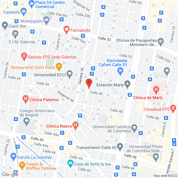 Mapa de Solo Frenos Pedraza