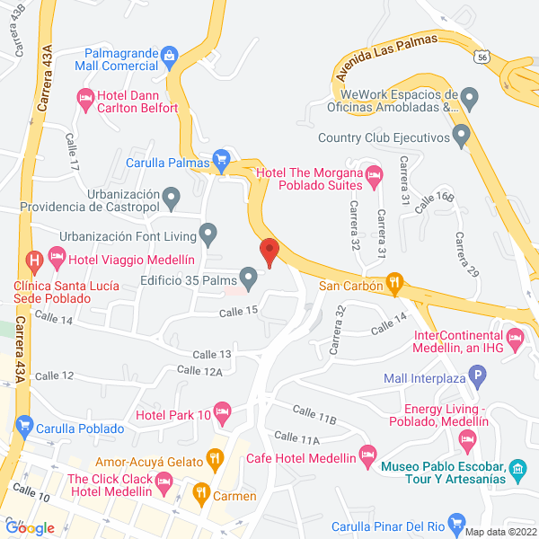 Map of Ruta 3 S.A.S