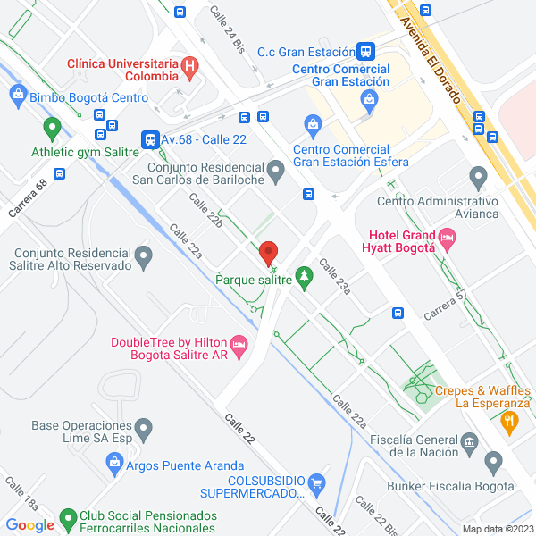 Mapa de Rutexcol S.A.