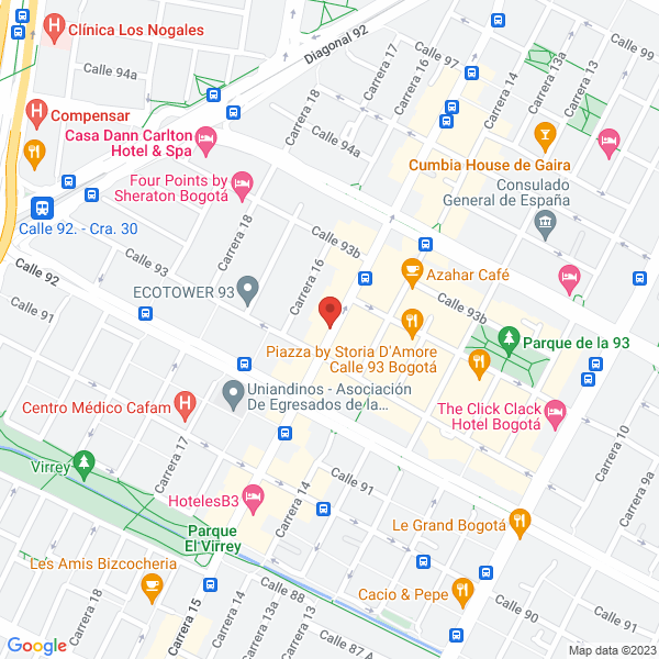 Mapa de The Bubble Tea Bar