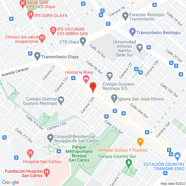 Mapa de Speed Sport