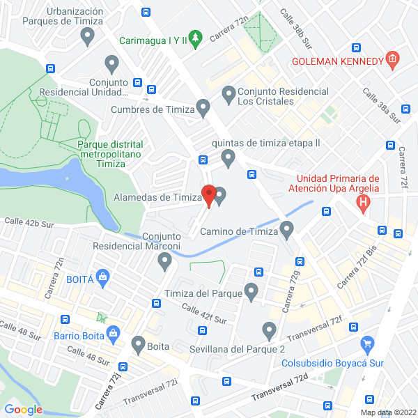 Mapa de Unisoft Corporation S.A.S.