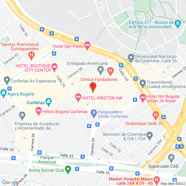 Mapa de Tecnicoalimentica Ltda.