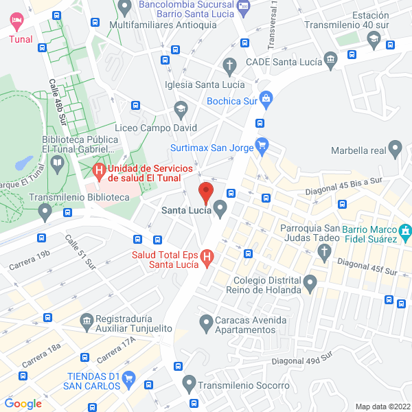 Mapa de Tecnigrés S.A.