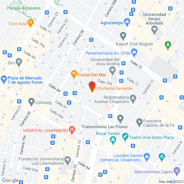 Mapa de Tecnimotos