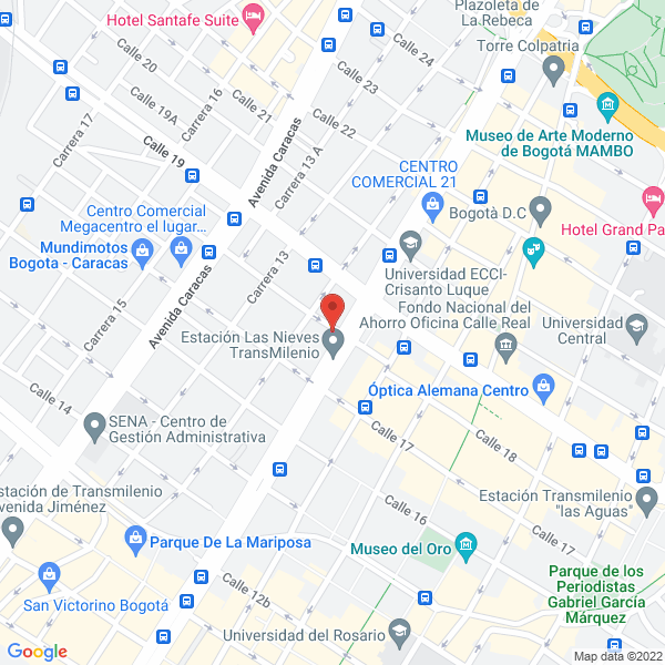 Mapa de Tecnisoluciones Y Redes S.A.S.