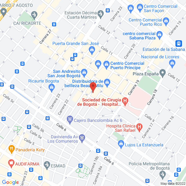 Mapa de Restaurante Asadero El Tablazo