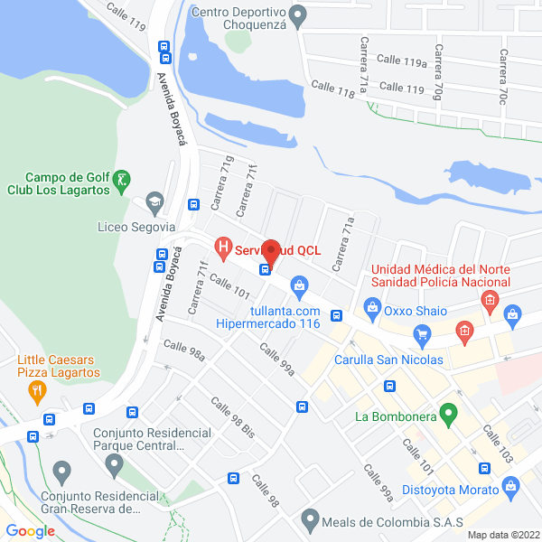 Mapa de Saena De Colombia S.A.