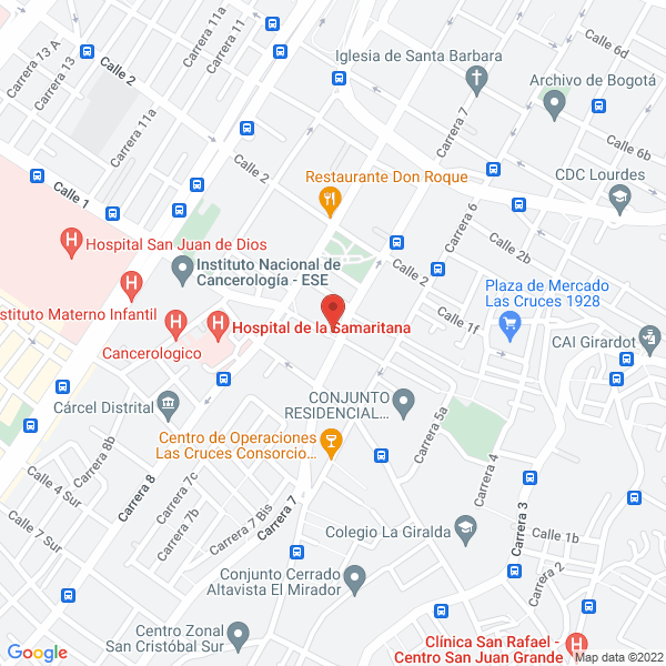 Mapa de Aluminios De Colombia Alucol