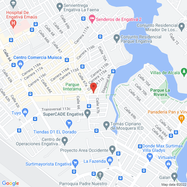 Mapa de Amoldar Lavaderos