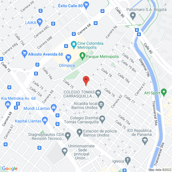 Mapa de Restaurante Ana Gourmet