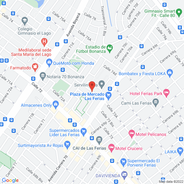 Mapa de Analicorp S.A.S.