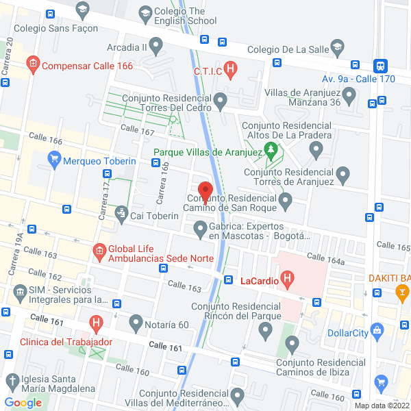 Mapa de Alvarez Cortés Miguel Antonio