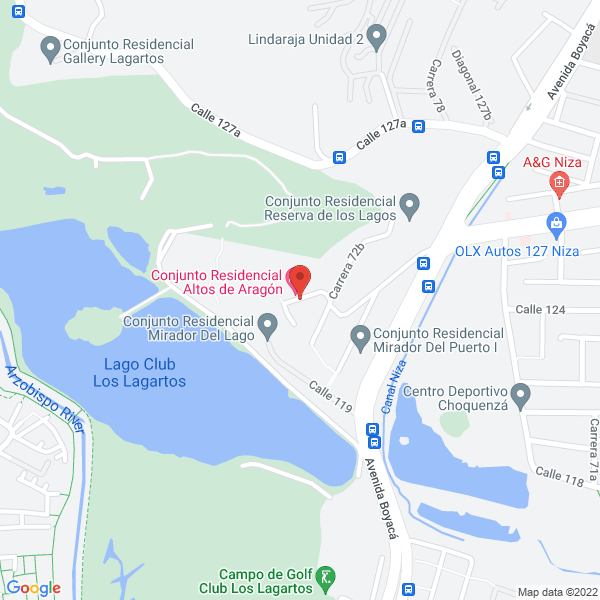 Mapa de Aqhua S.A.S.