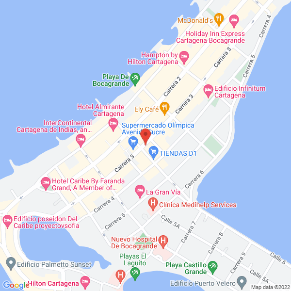 Map of Almacén Ferreléctricos El Sol