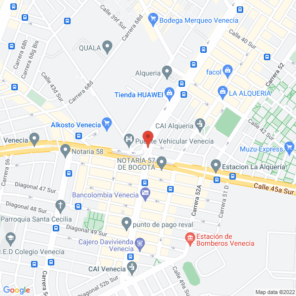 Mapa de Almacén Pinta Mundi