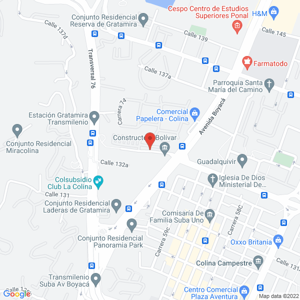 Mapa de Amatuvida S.A.S.