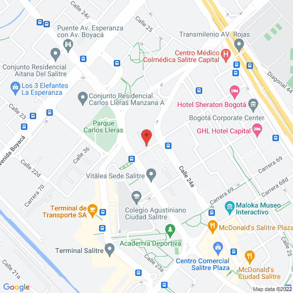 Mapa de Alvarez Garbes Sofia Patricia
