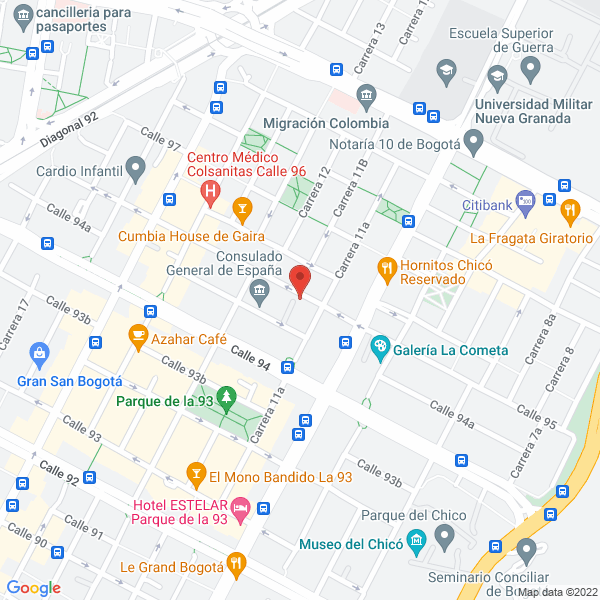 Mapa de Aramar Y CIA. Ltda.