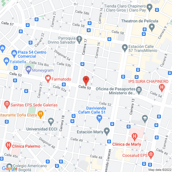 Mapa de Arqueta Materiales S.A.S.