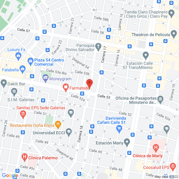 Mapa de Arco Import & Export Ltda.