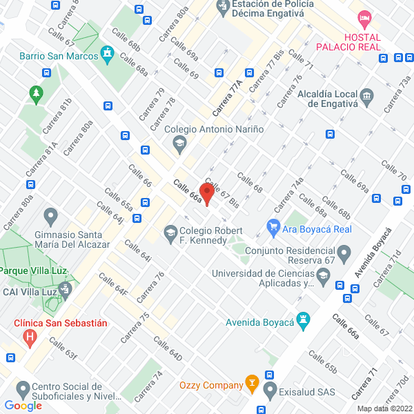 Mapa de Arco Pest Control Ltda.