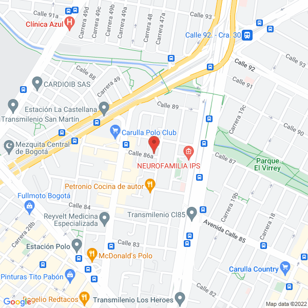 Mapa de Almapal Colombia