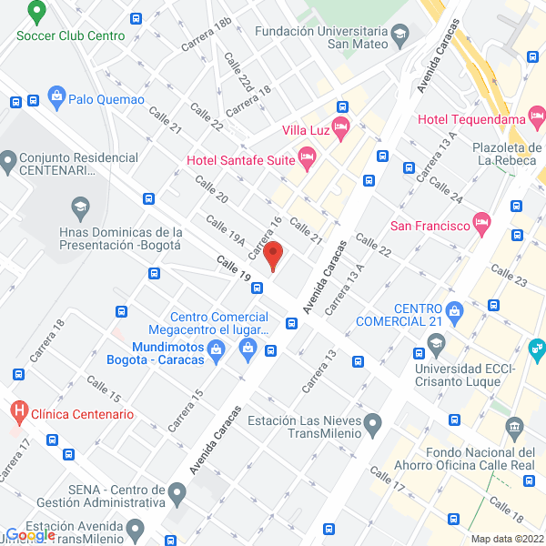 Mapa de Anroca Ltda.