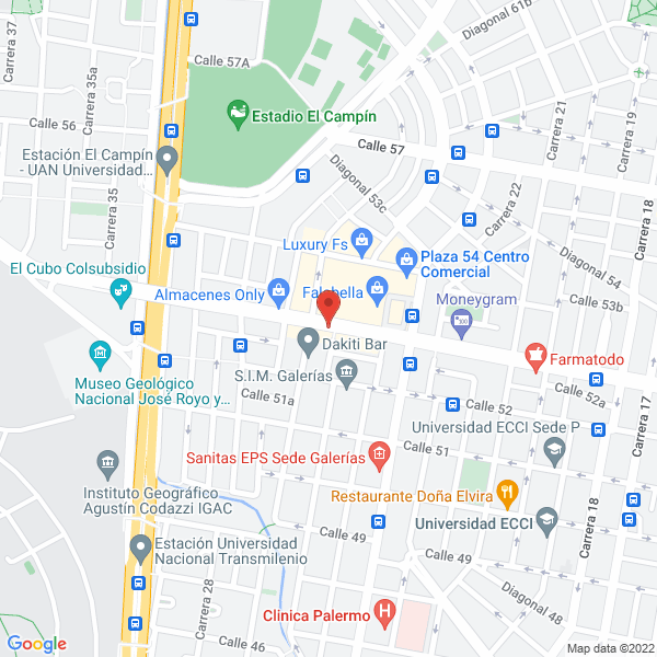 Mapa de Anticipos Express