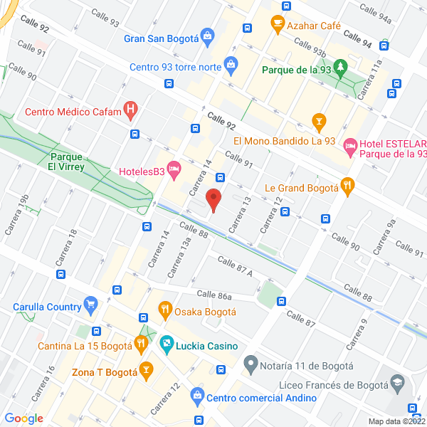 Mapa de Antoni González Peluquería