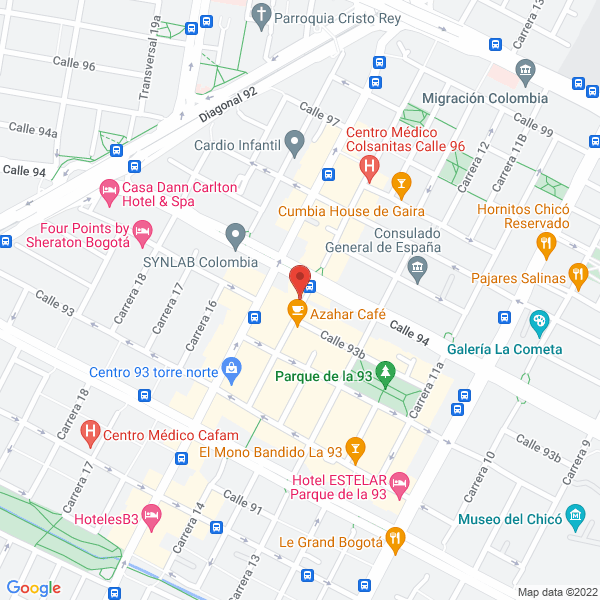 Mapa de Arbo S.A.S.