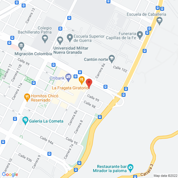 Mapa de Arboleda Ingenieros Servicios Profesionales De Telecomunicaciones E.U.