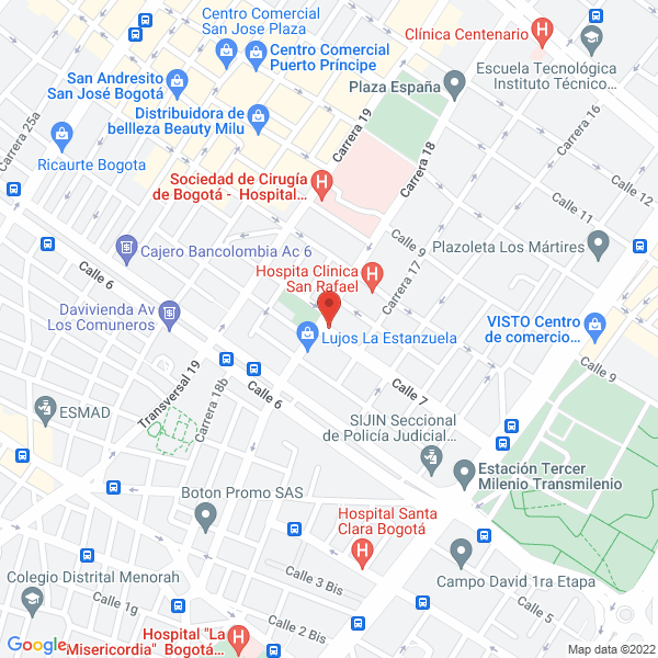 Mapa de Archivos Y Suministros Nacionales