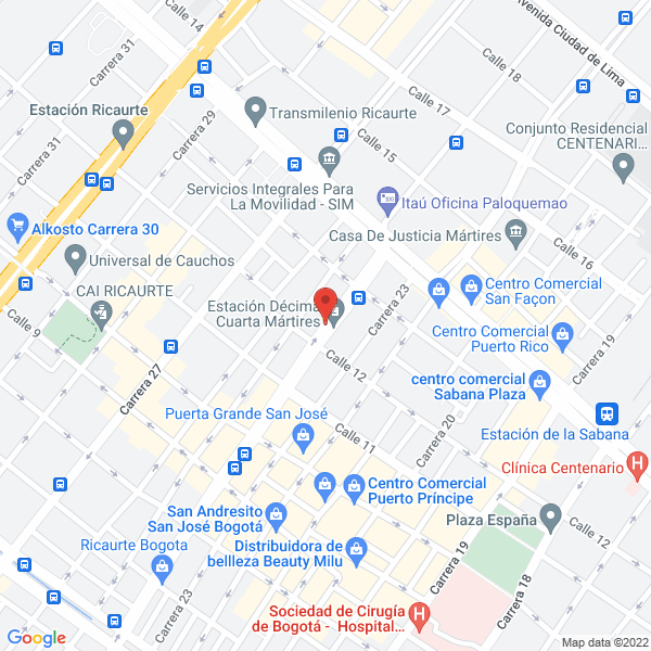 Mapa de Almacén Y Taller Transformotor