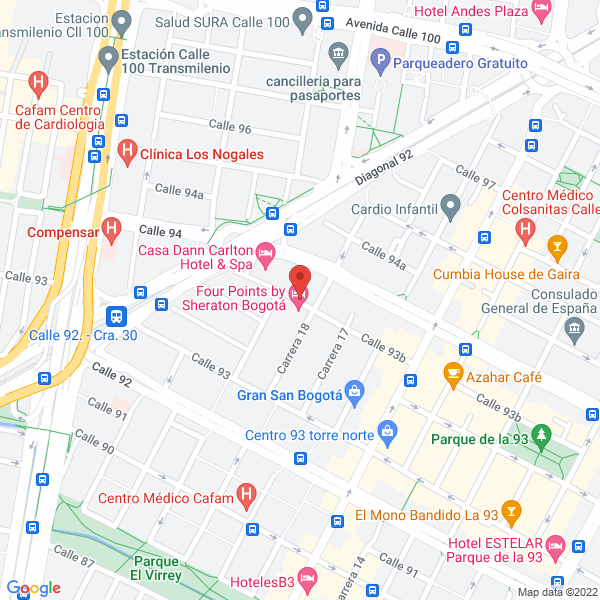 Mapa de Asociados En Seguros Ltda