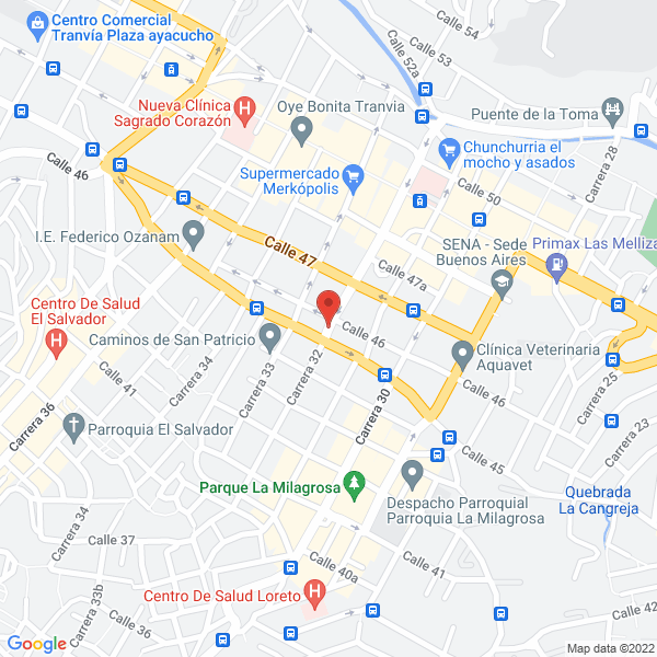 Map of Altamar Pescado Y Ceviche