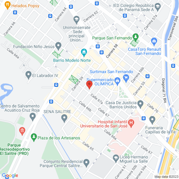 Mapa de Asesorías Contables Y Sistemas Marisol Avellaneda