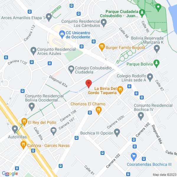 Mapa de Aselcom Seguridad Electrónica Integrada