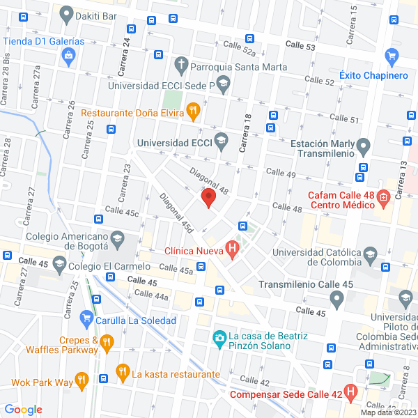 Mapa de Asercom S.A.S.