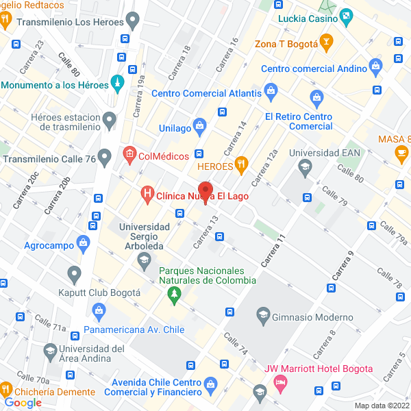 Mapa de Asertempo Colombia S.A.